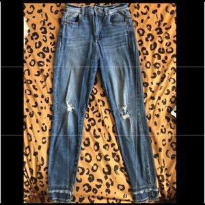 SP Black Label High Waisted Distressed Jeans